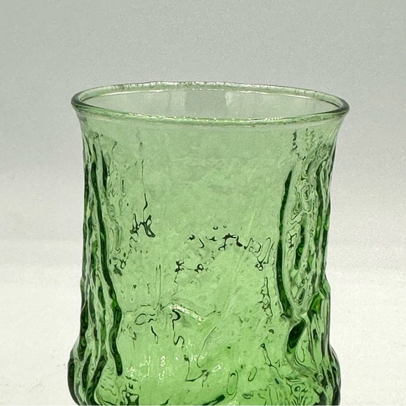 Vintage MCM Anchor Hocking Rainflower Water Glass 4oz - Picture 3 of 4